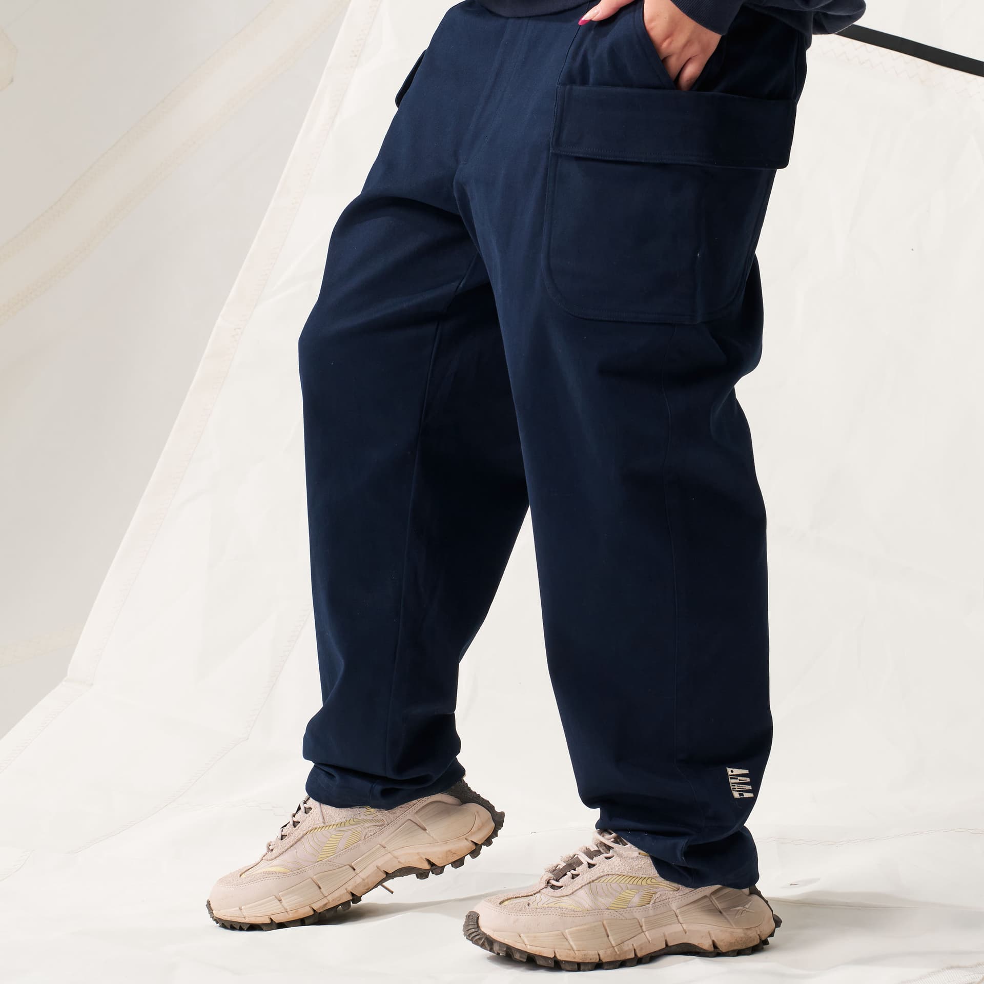 Штаны Nautica White Sail Вязаные Тренировочные Брюки Мужские - изображение 5