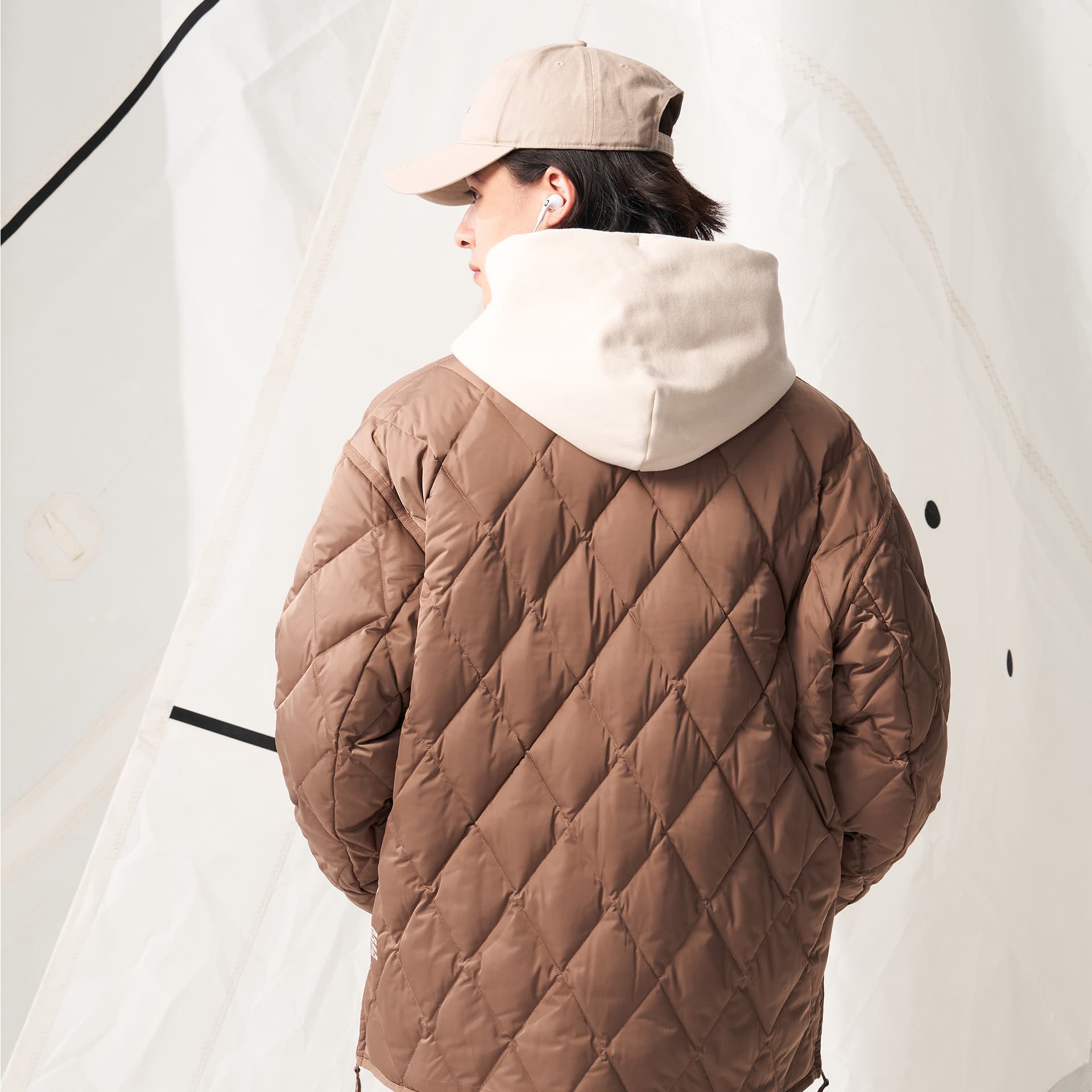 Зимняя куртка Nautica White Sail Мужской пуховик - изображение 3