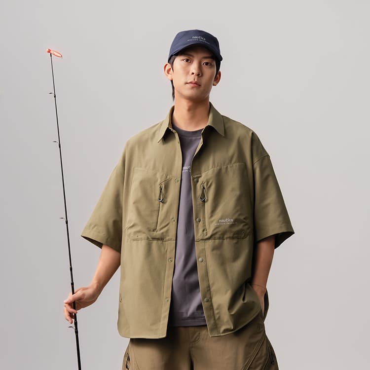 Рубашка Nautica White Sail Рубашка Унисекс - изображение 10