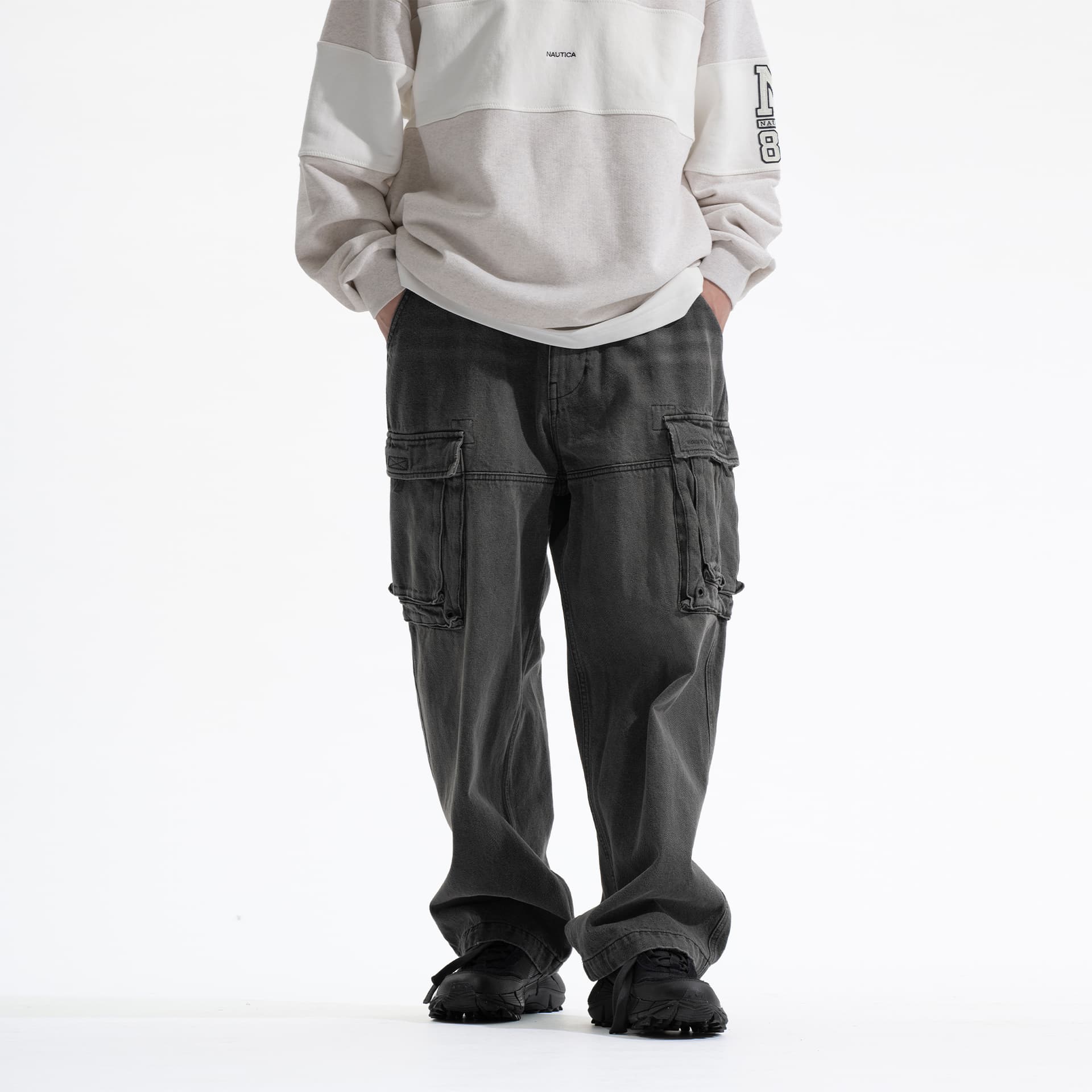 Штаны Nautica White Sail Мужские Джинсы - изображение 3