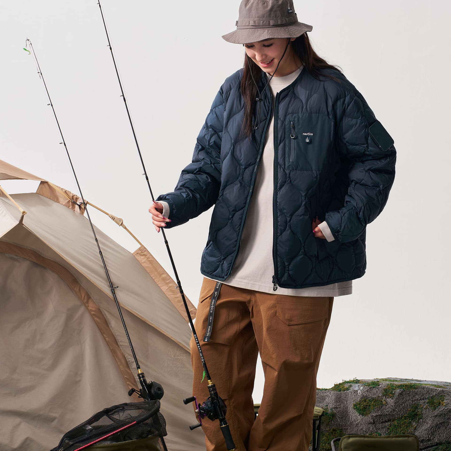 Зимняя куртка Nautica White Sail Мужской пуховик - изображение 5