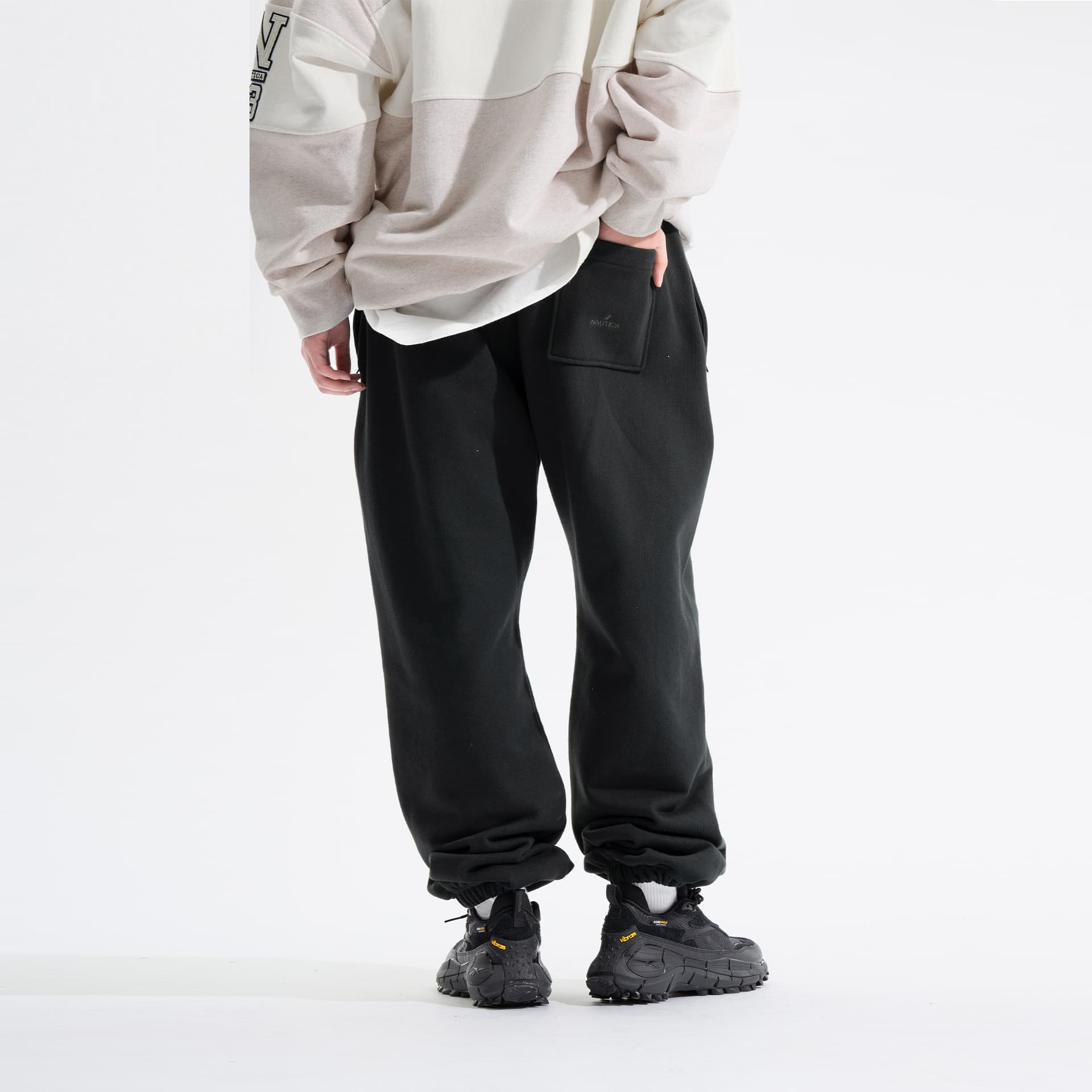Штаны Nautica White Sail Вязаные тренировочные штаны унисекс - изображение 5