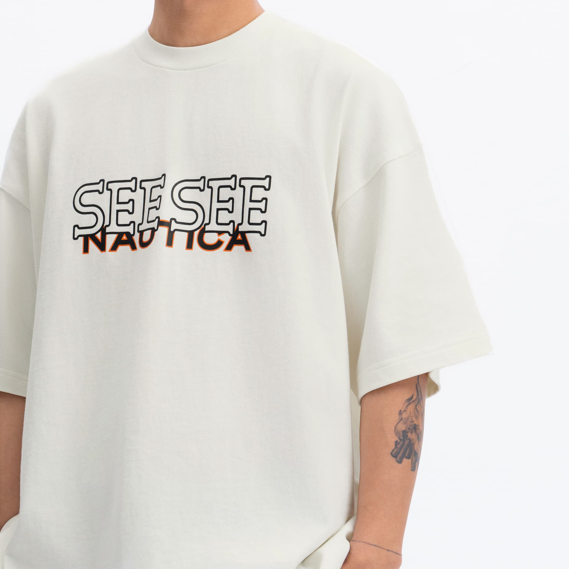 Футболка nautica white sail x SEESEE SS24T - изображение 8