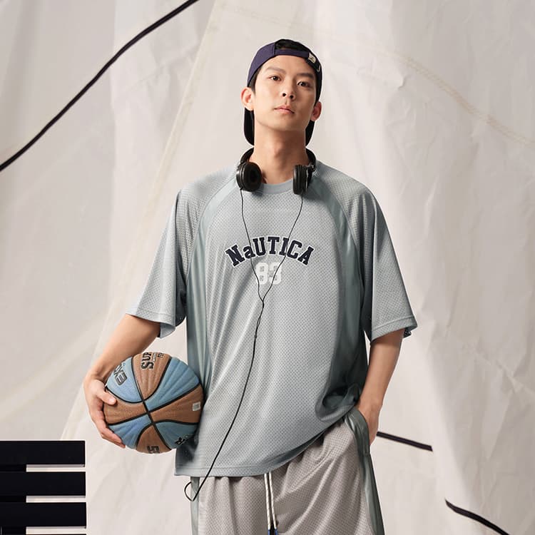 Футболка Nautica White Sail T-рубашка унисекс - изображение 3