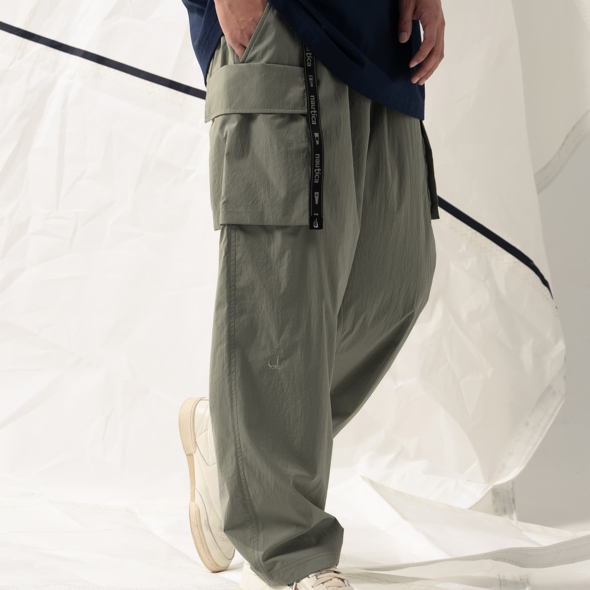 Штаны nautica white sail SS24 - изображение 4