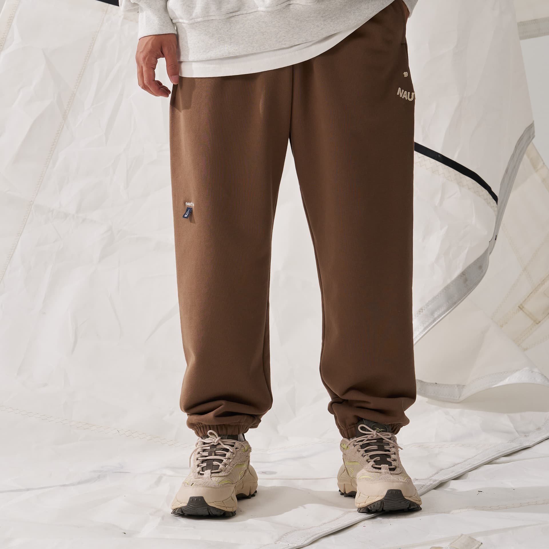 Штаны Nautica White Sail Повседневные Тренировочные Штаны Унисекс - изображение 3