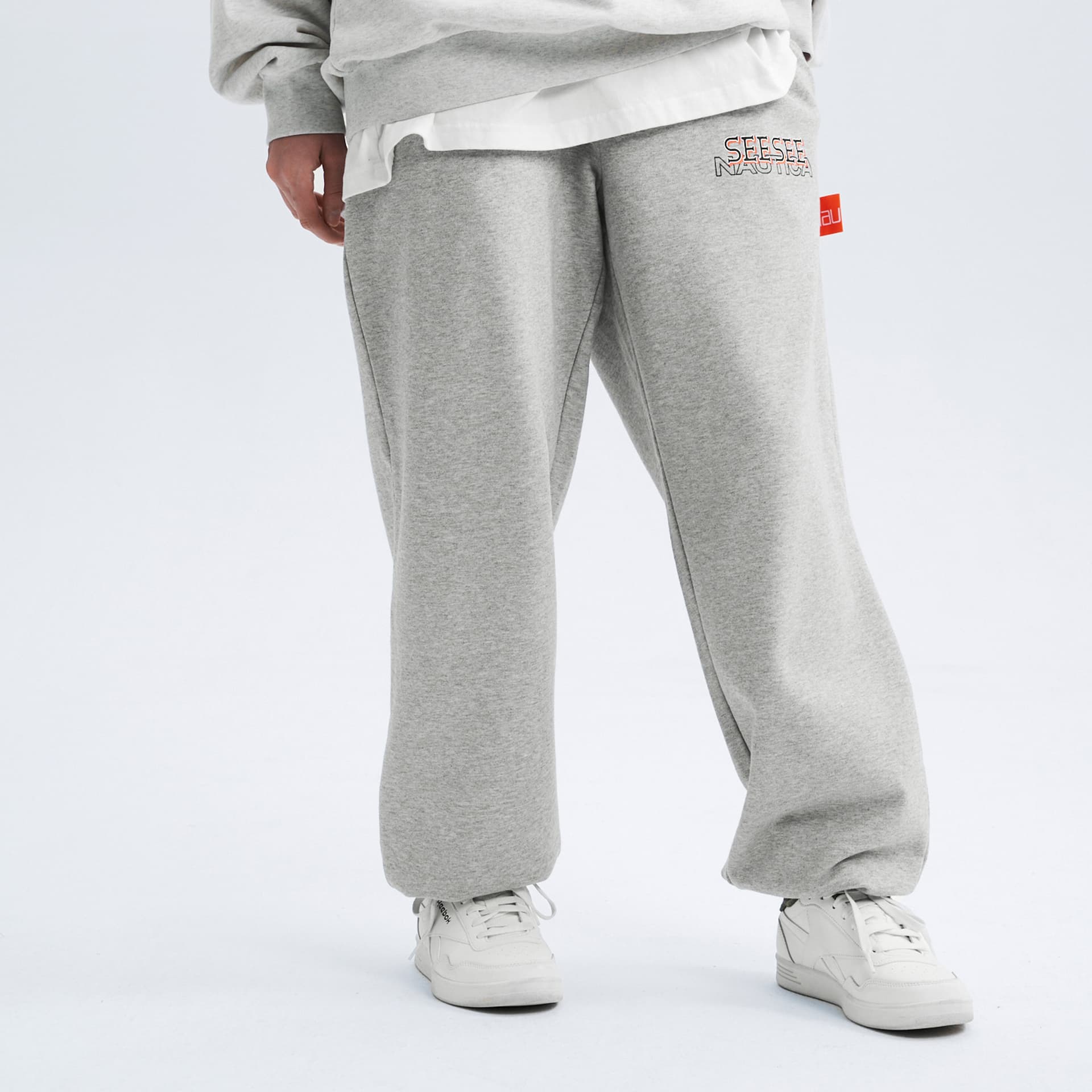 Штаны Nautica White Sail X See Спортивные трикотажные брюки Унисекс - изображение 7