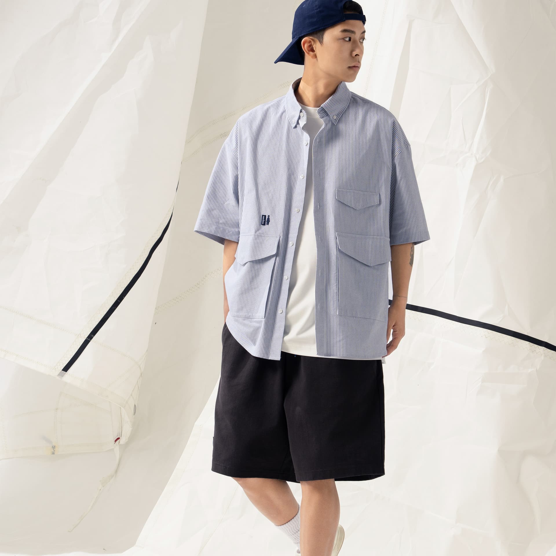 Рубашка nautica white sail SS24 - изображение 5