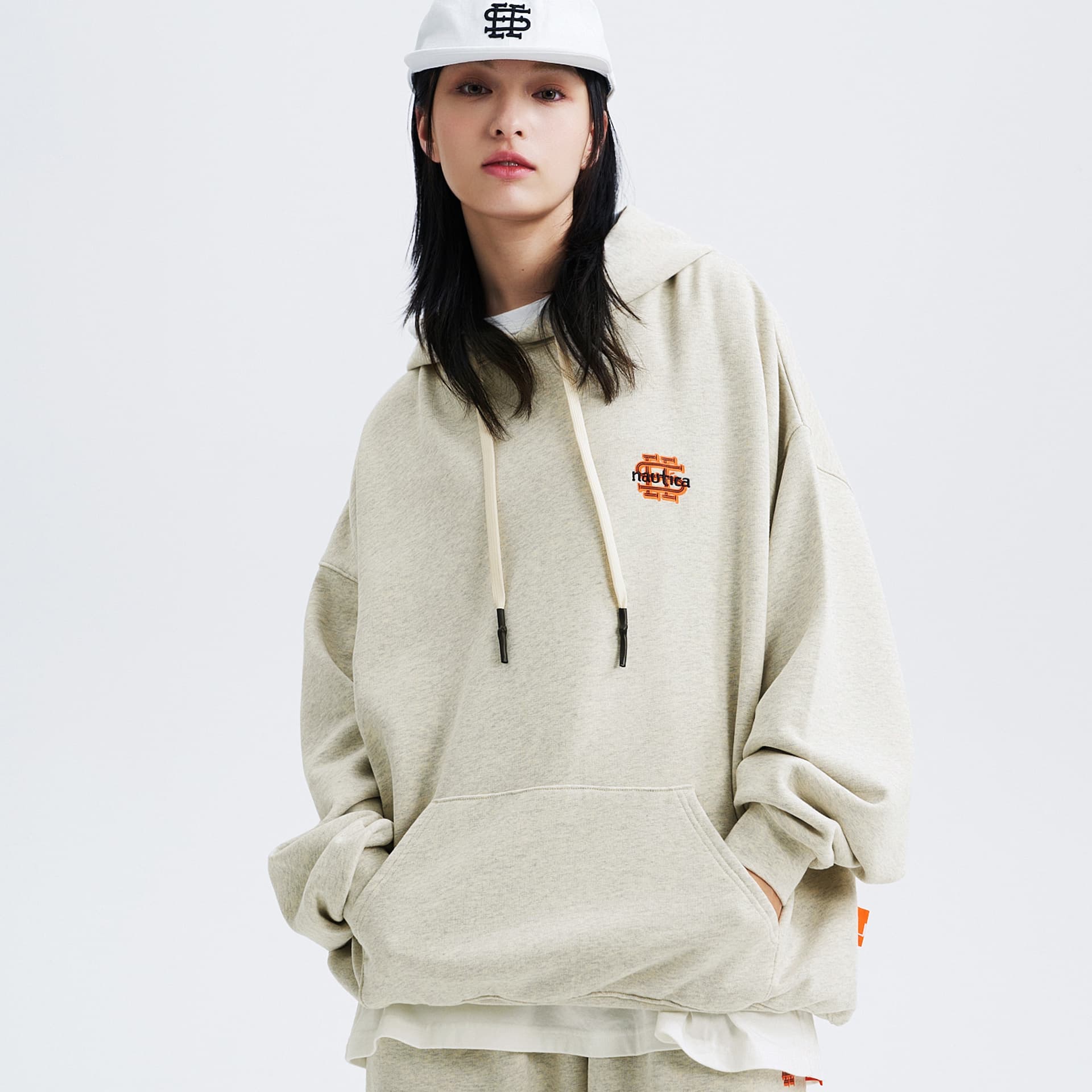 Худи nautica white sail X SEE SEE FW23 - изображение 7