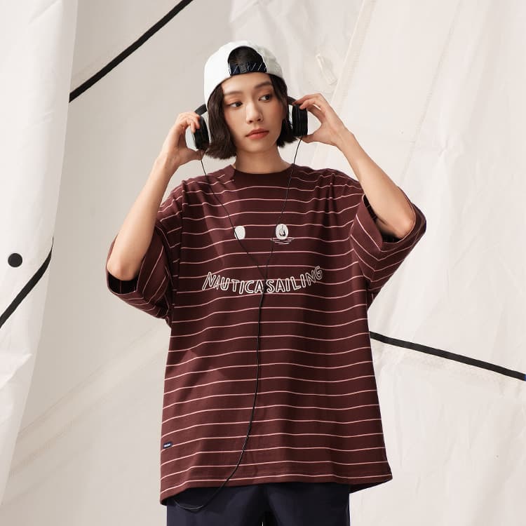 Футболка Nautica White Sail T-рубашка унисекс - изображение 15
