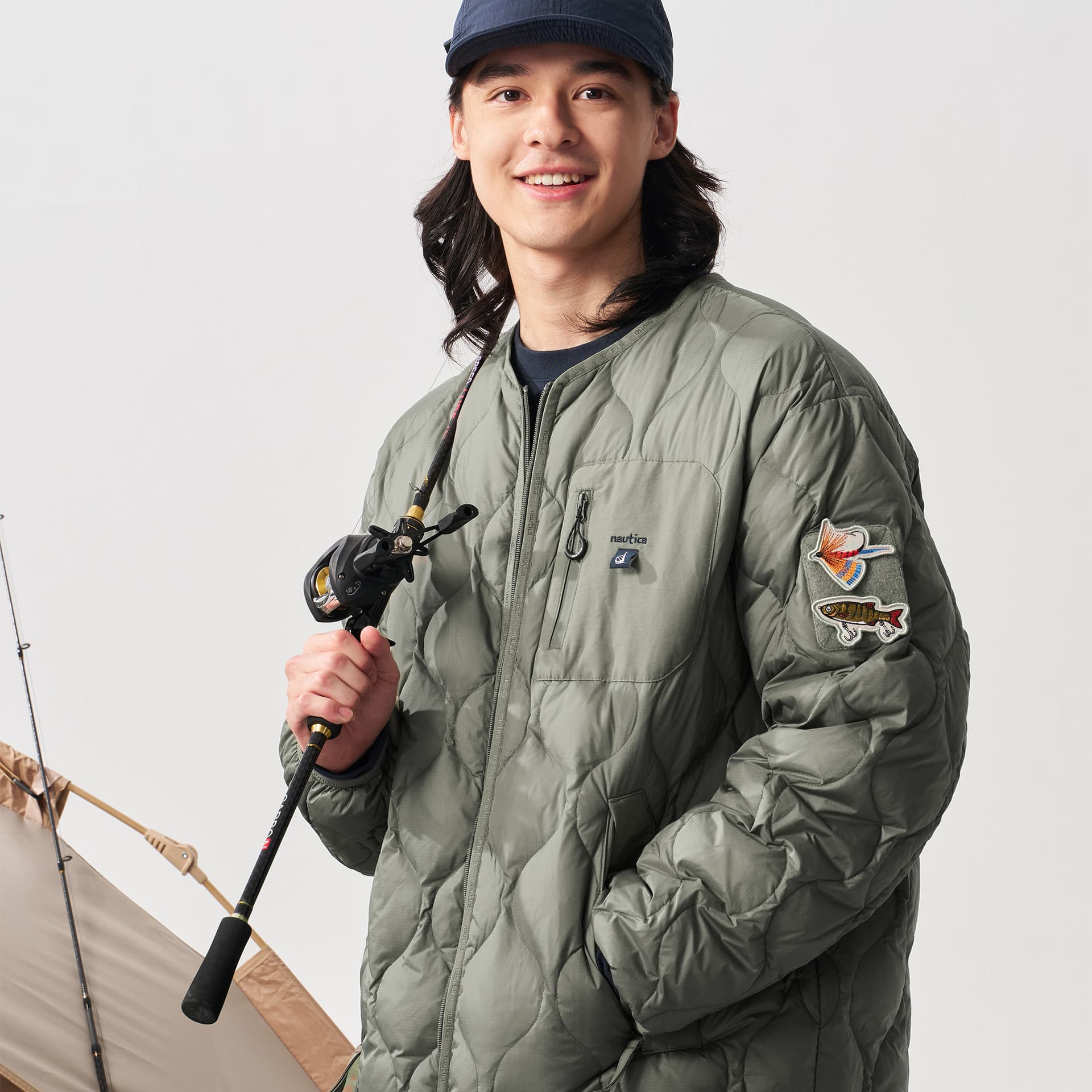 Зимняя куртка Nautica White Sail Мужской пуховик - изображение 9