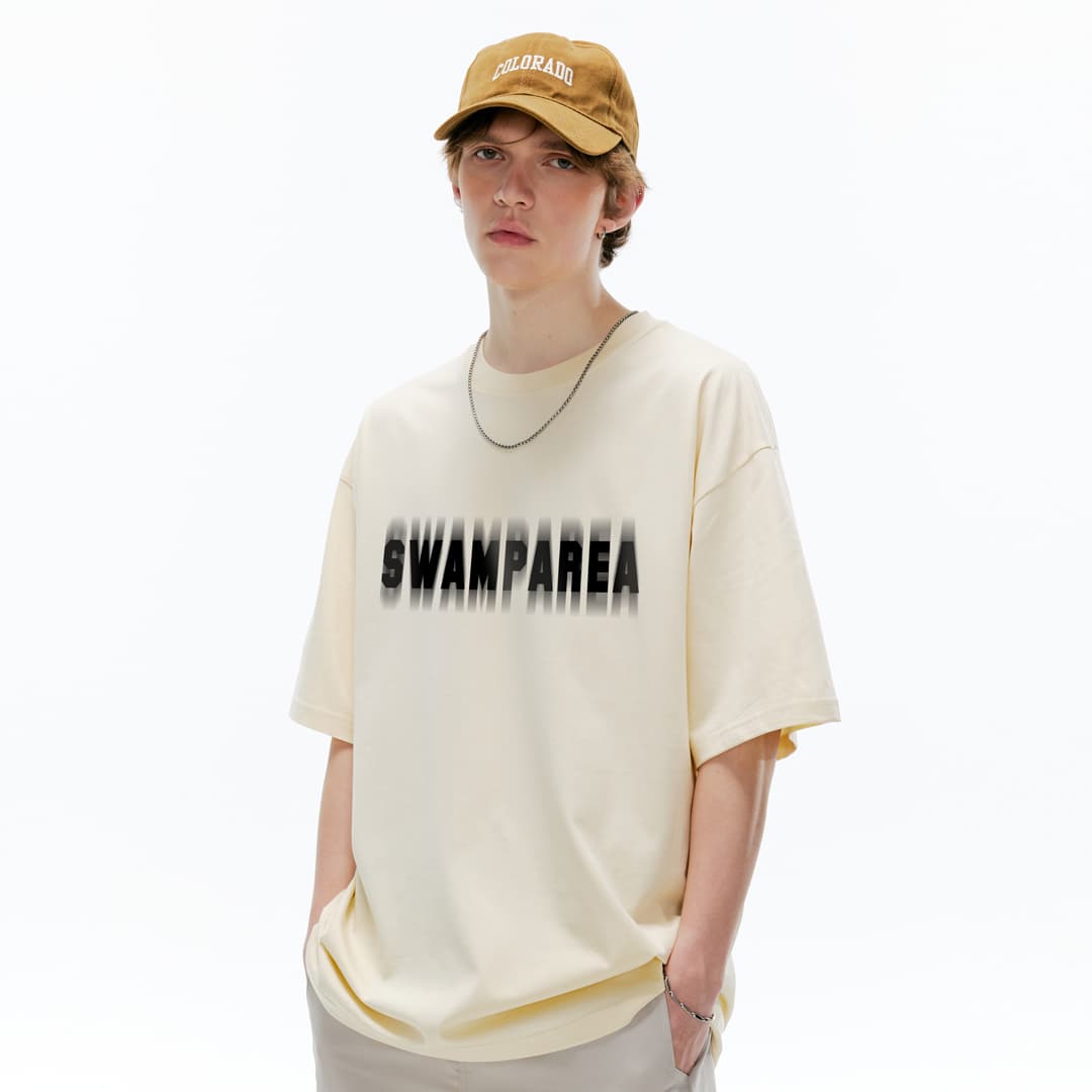 Футболка SWAMP AREA T-Shirt Унисекс Белый - изображение 4