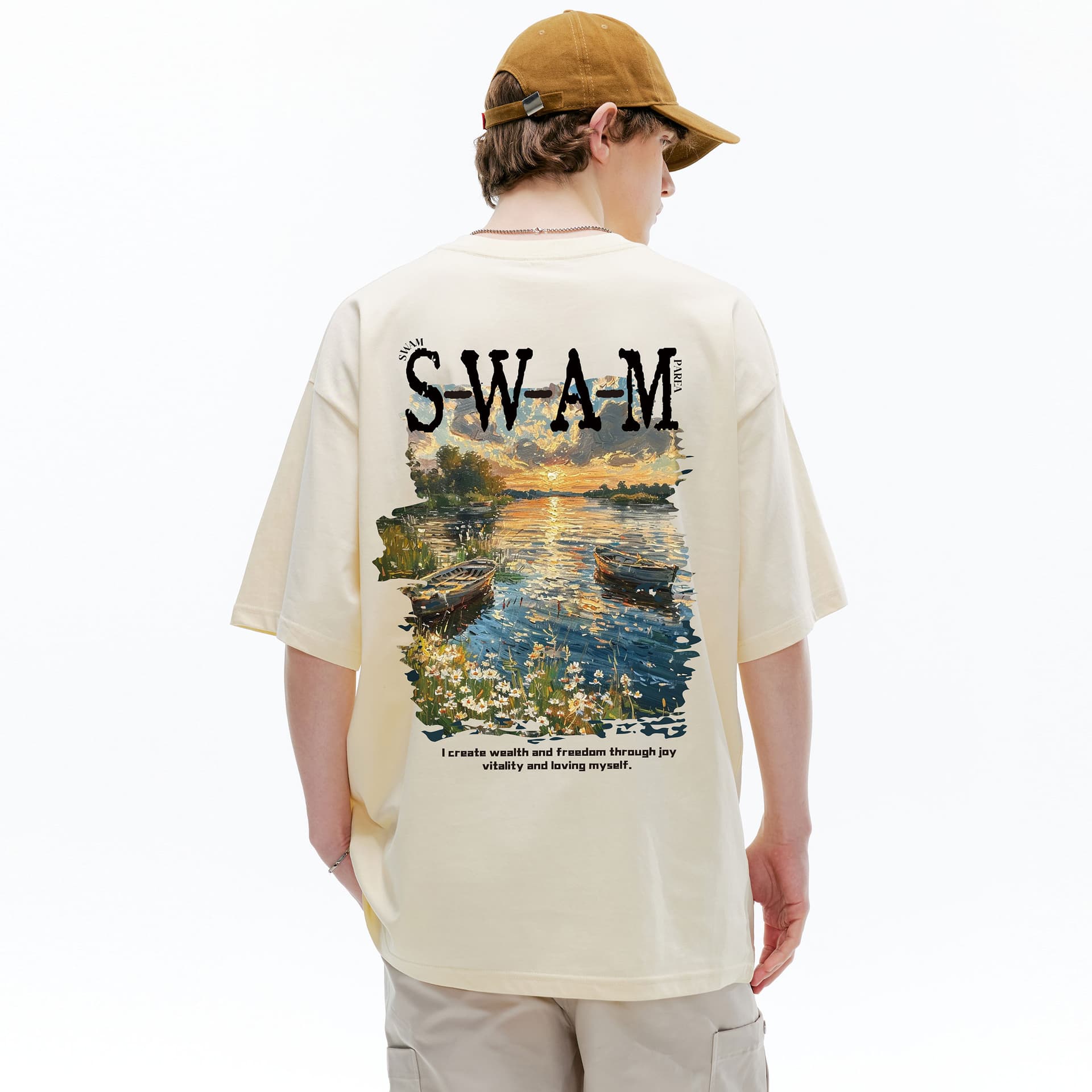 Футболка SWAMP AREA T-Shirt Унисекс Черный - изображение 3