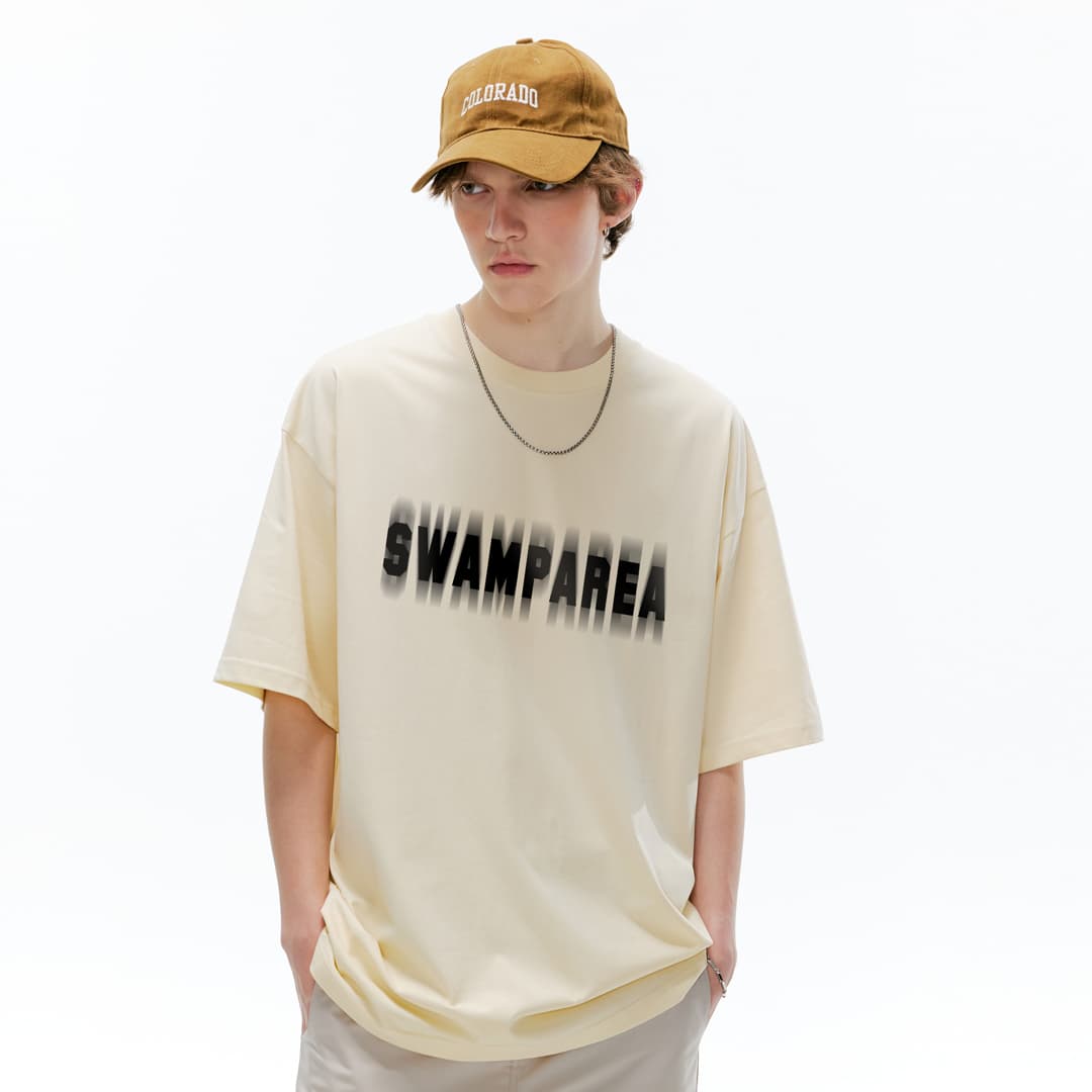 Футболка SWAMP AREA T-Shirt Унисекс Белый - изображение 3