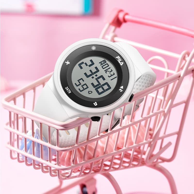 Механические часы FILA Digital Watch Black White - изображение 5