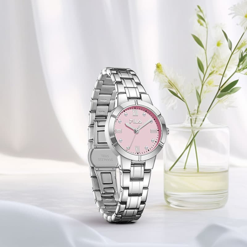 Механические часы FILA Quartz Pink Dial Watch - изображение 4