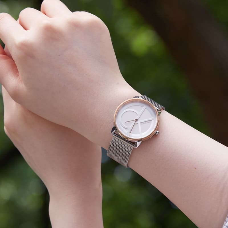 Механические часы CKCalvin Klein 35mm logo 25200033 - изображение 5