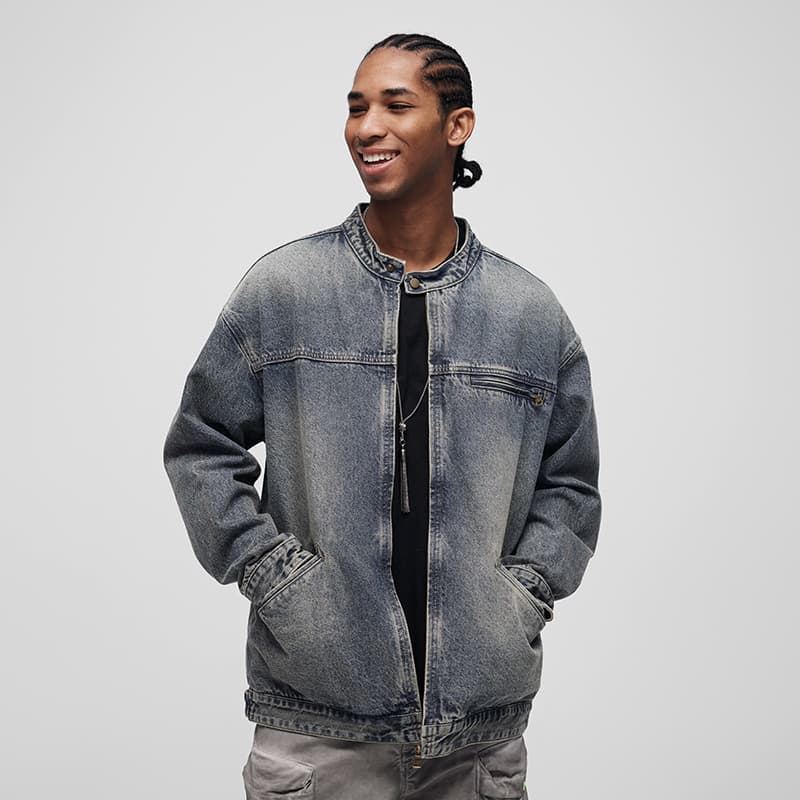Джинсовая куртка GTRG Denim Jacket Blue - изображение 8
