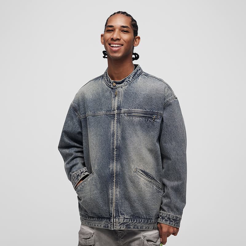 Джинсовая куртка GTRG Denim Jacket Blue - изображение 4