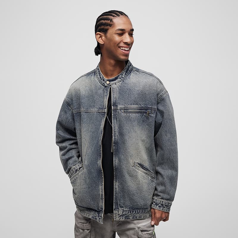 Джинсовая куртка GTRG Denim Jacket Blue - изображение 3