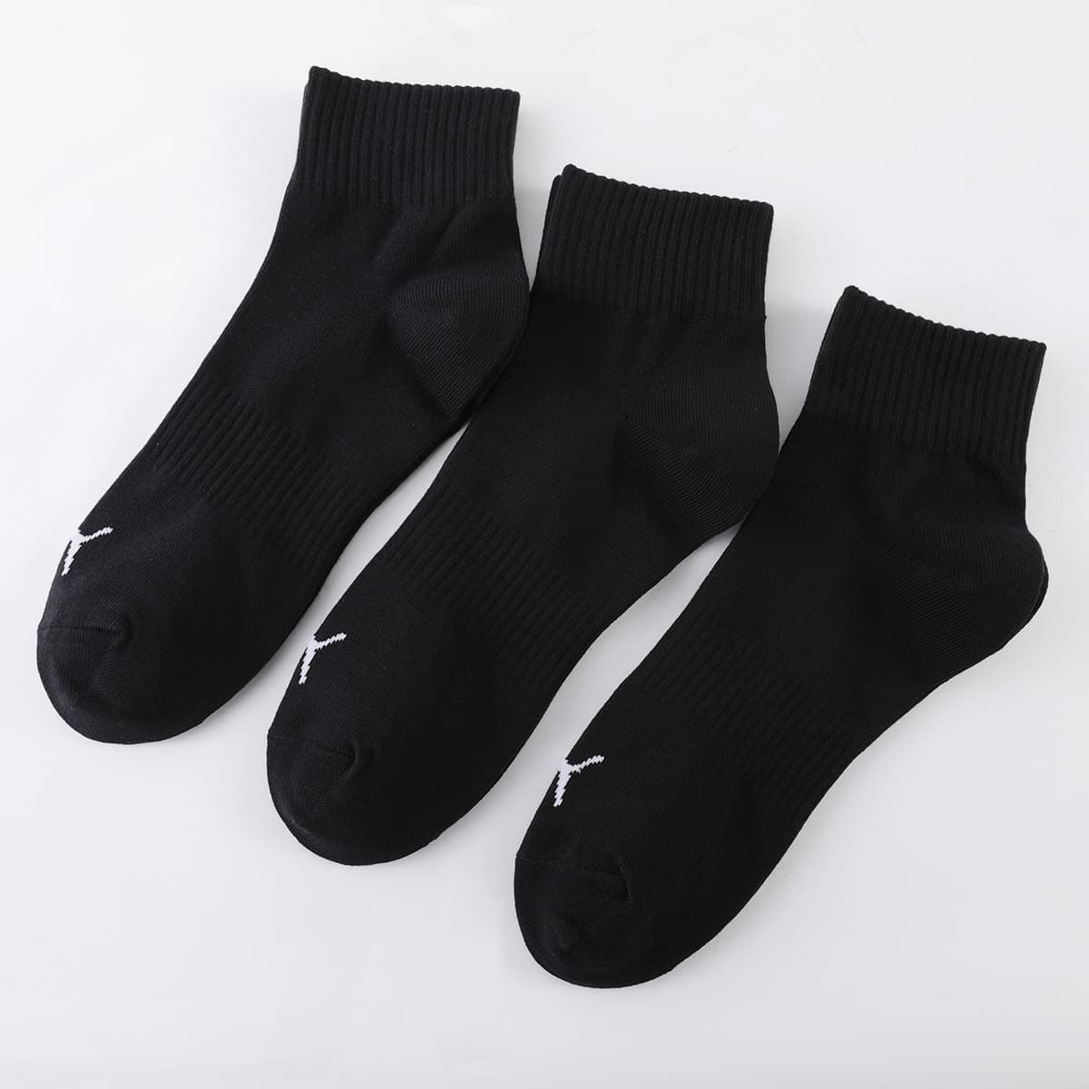 Носки PUMA 001 Черные Унисекс Носки Crew - изображение 6