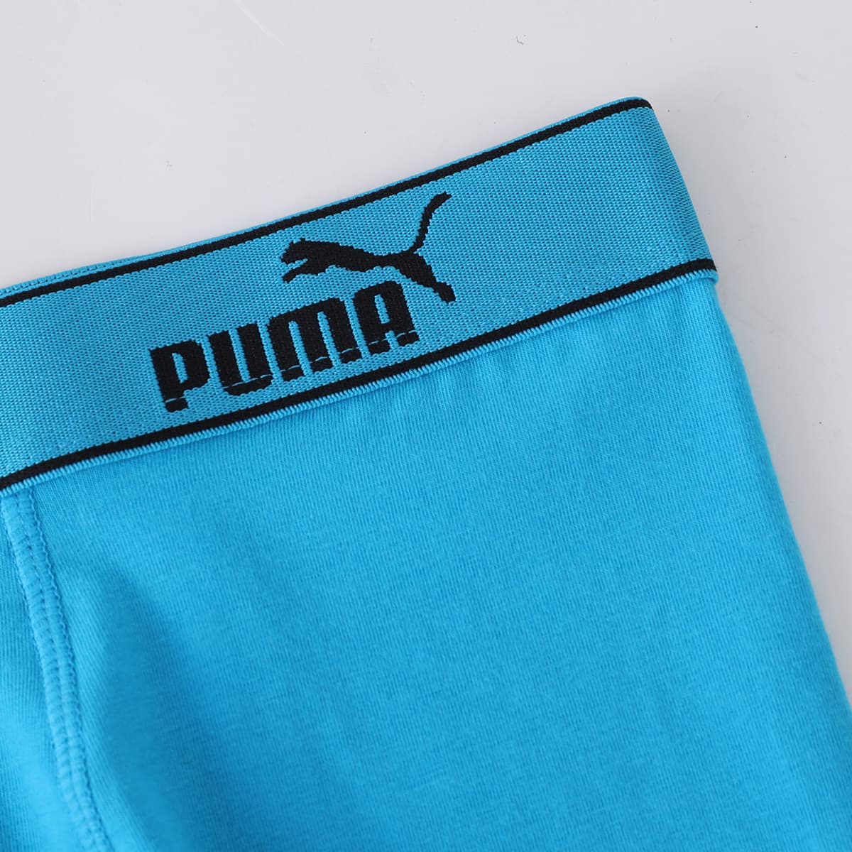 Трусы PUMA Молоко Синий Небесный Синий [2 упаковки] Мужские боксер-шорты - изображение 6