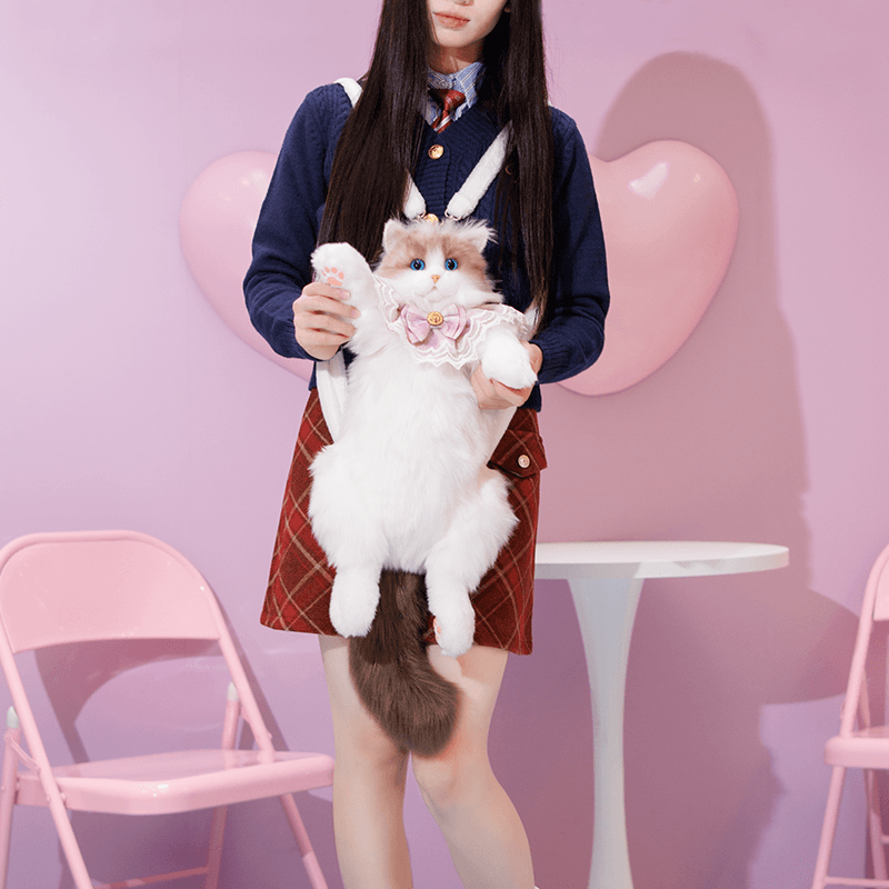Мягкая игрушка Chongker Plush Cat Doll Backpack - изображение 5