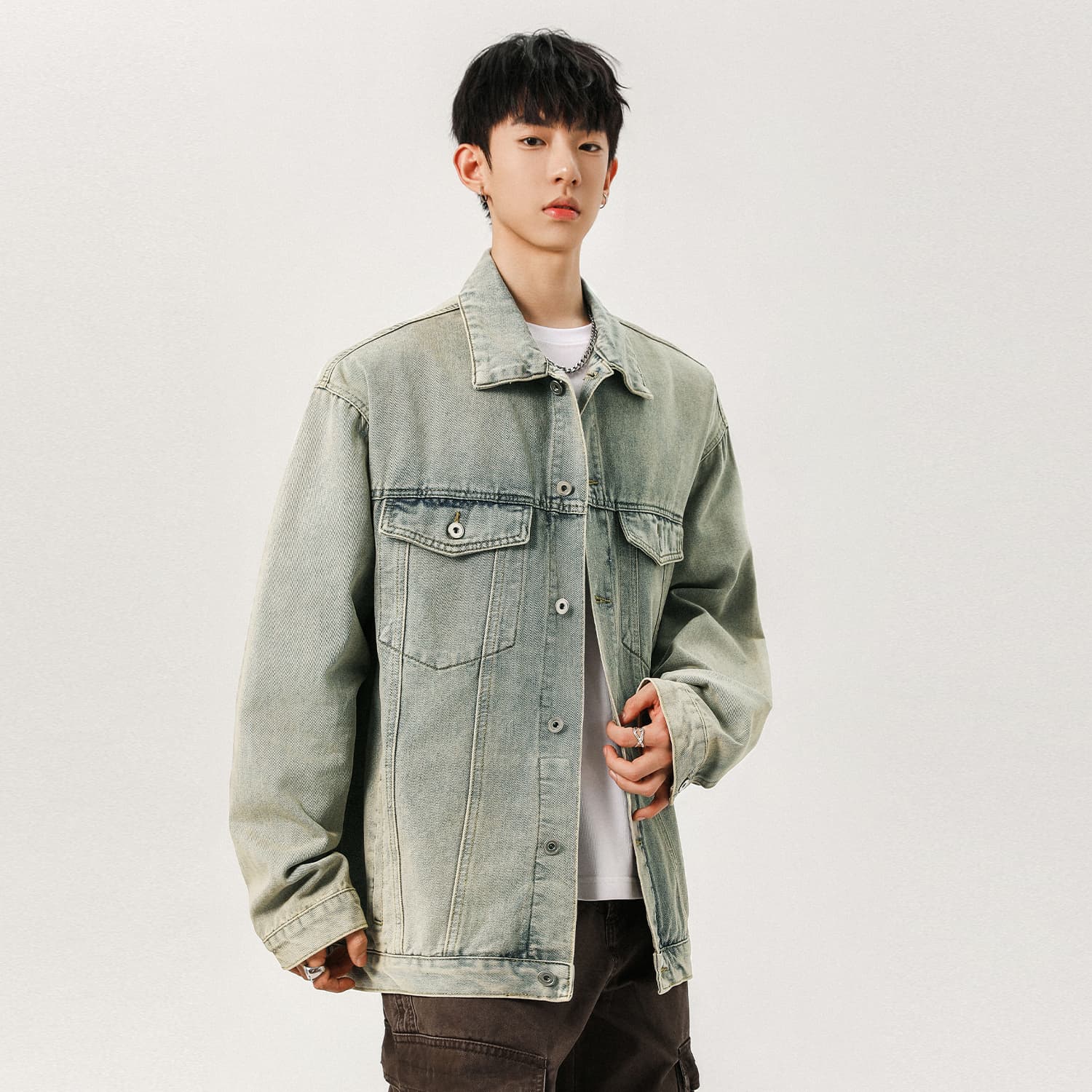 Джинсовая куртка JEANSWEST Мужской Джинсовые куртки - изображение 3