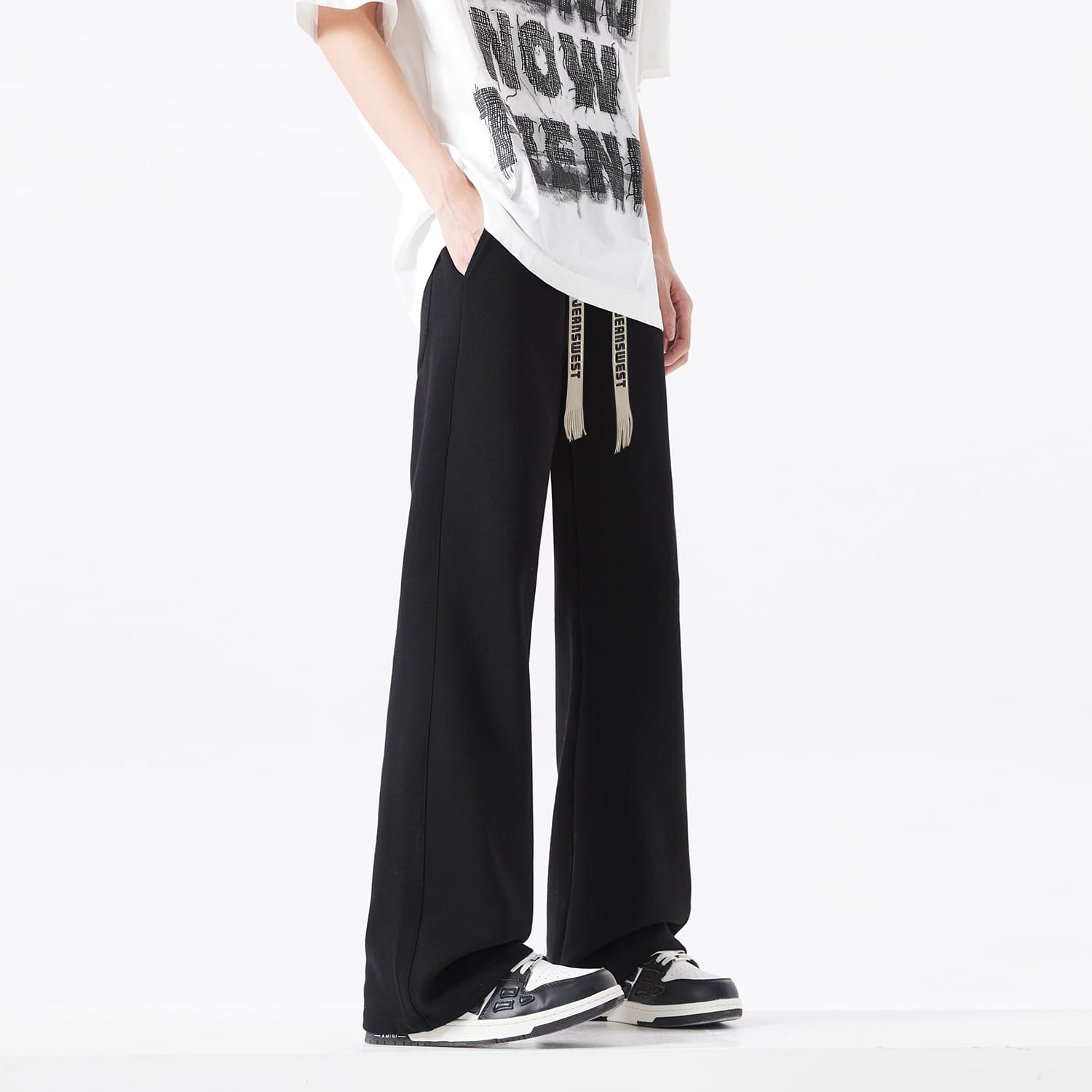 Штаны JEANSWEST Спортивные трикотажные брюки Унисекс - изображение 5