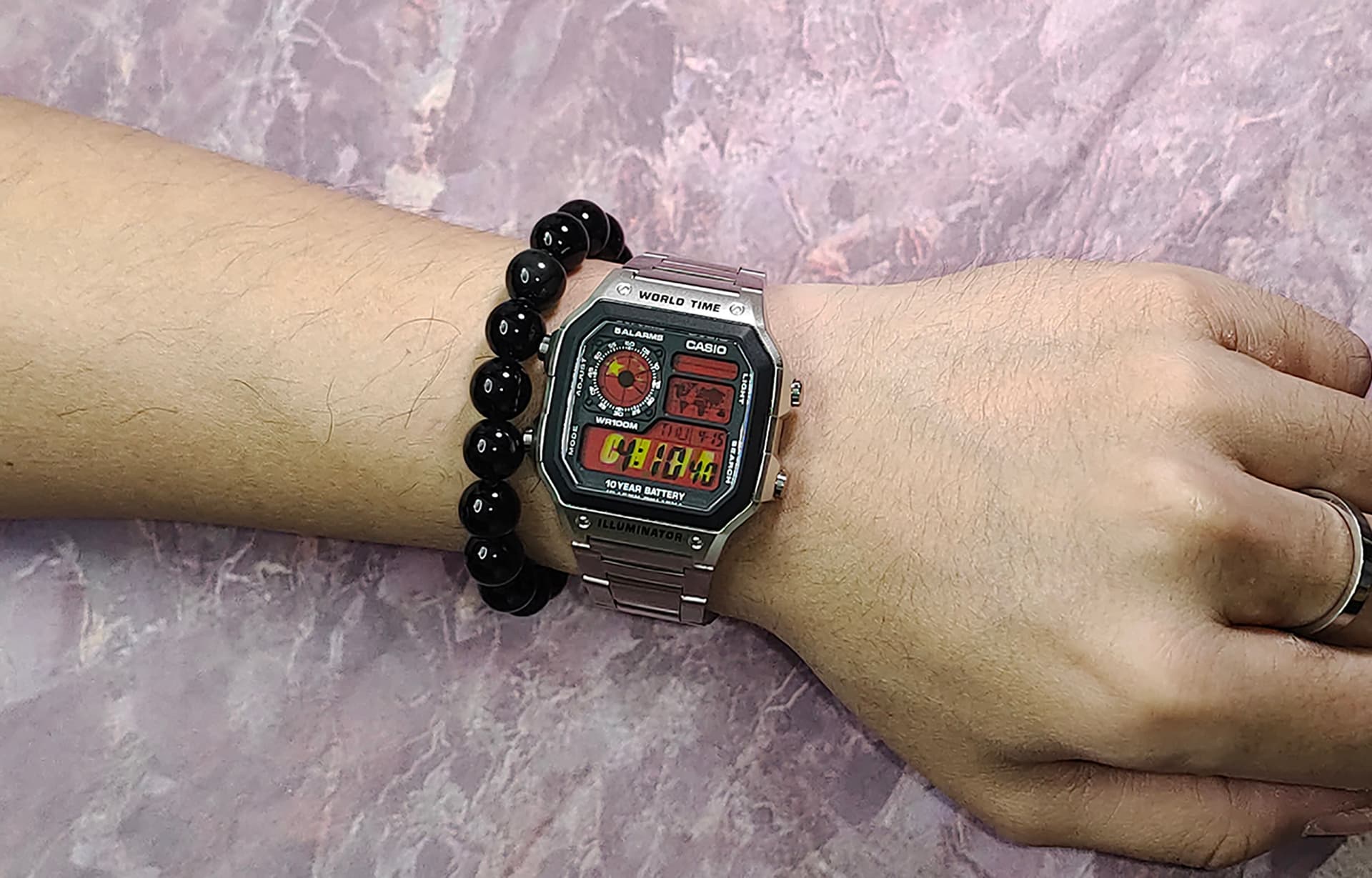 Часы Casio AE-1200WHD-1A Custom - изображение 8