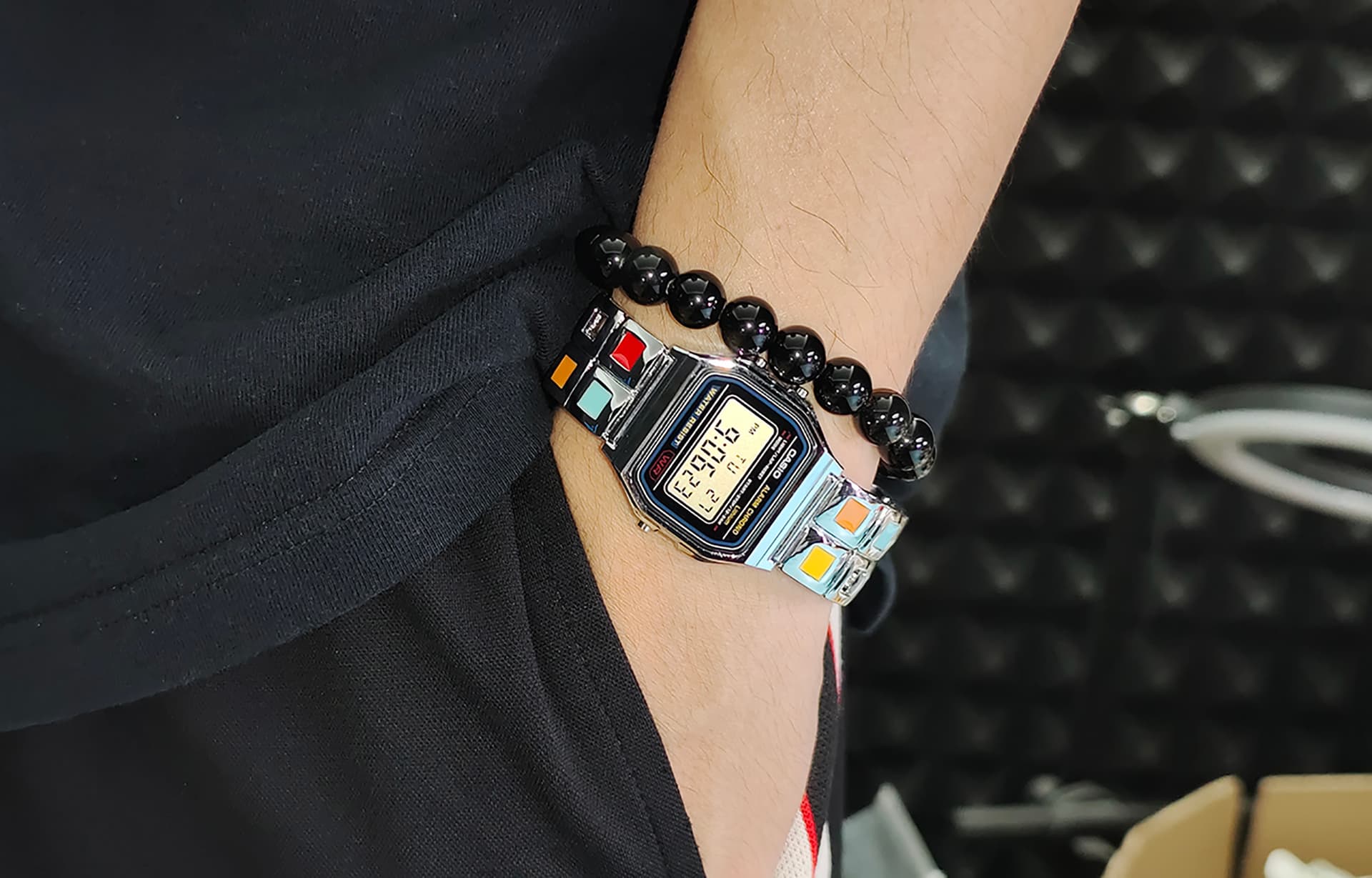 Часы Casio A158WA-1 ChromaGrid - изображение 7