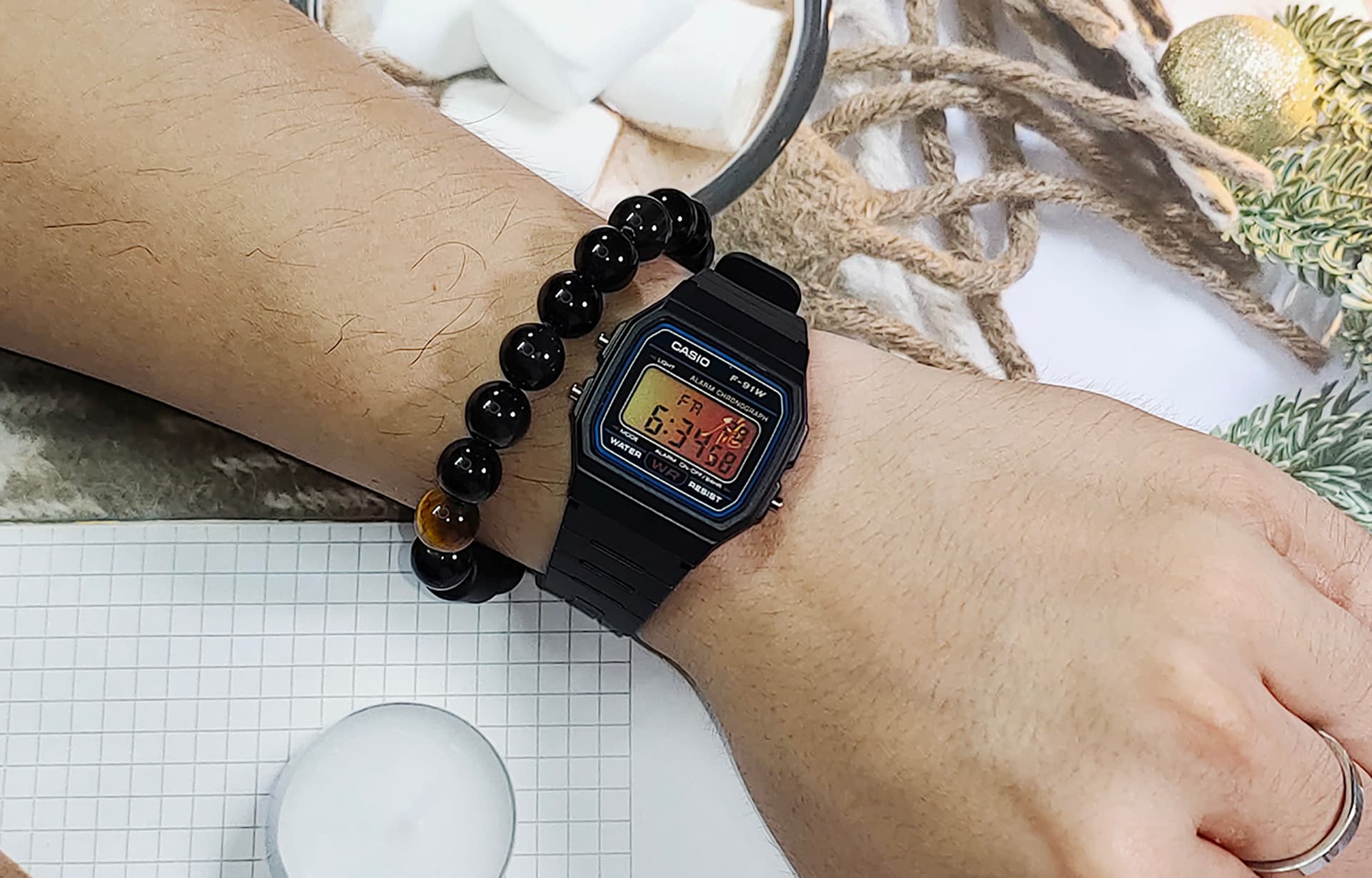 Часы CASIO YOUTH F-91W-1 - изображение 7