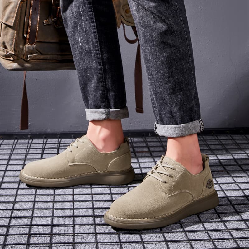 Dickies Повседневные кожаные туфли Мужские хаки - изображение 7