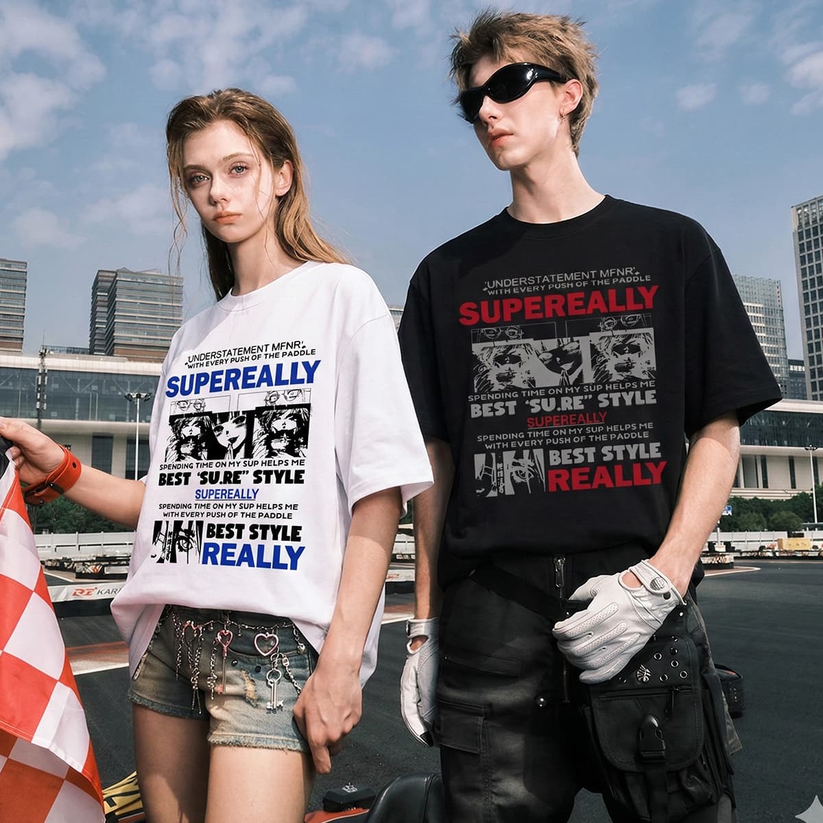 Футболка SUPEREALLY Мужские футболки T - изображение 3