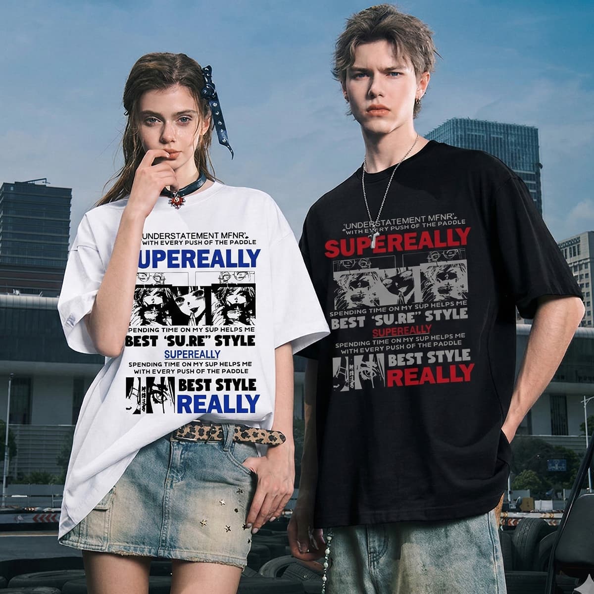Футболка SUPEREALLY Мужские футболки T - изображение 5