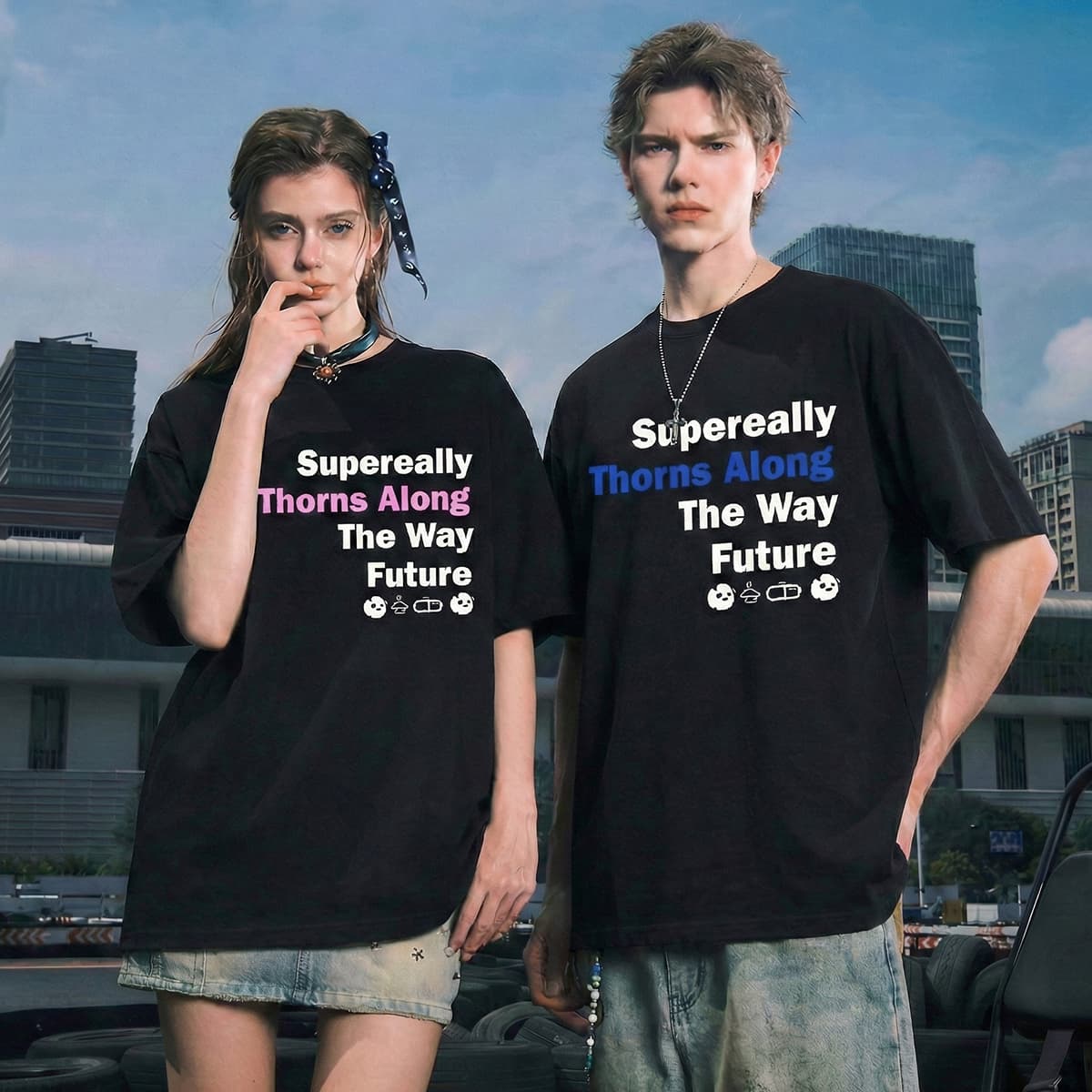 Футболка SUPEREALLY Унисекс T-рубашки - изображение 6