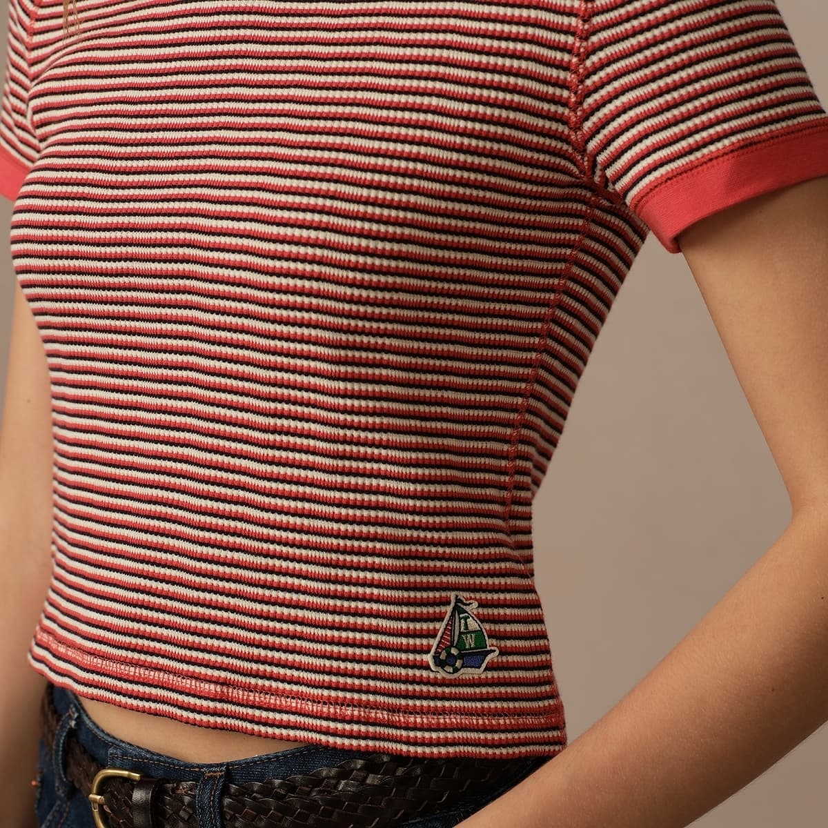 Футболка Teenie Weenie Женские футболки с коротким рукавом - изображение 6