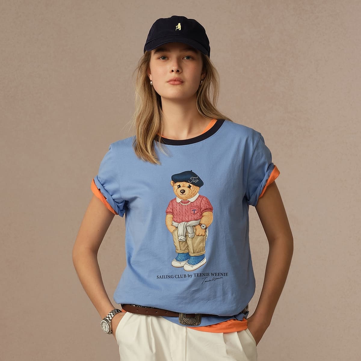 Футболка Teenie Weenie Женские футболки с коротким рукавом - изображение 3
