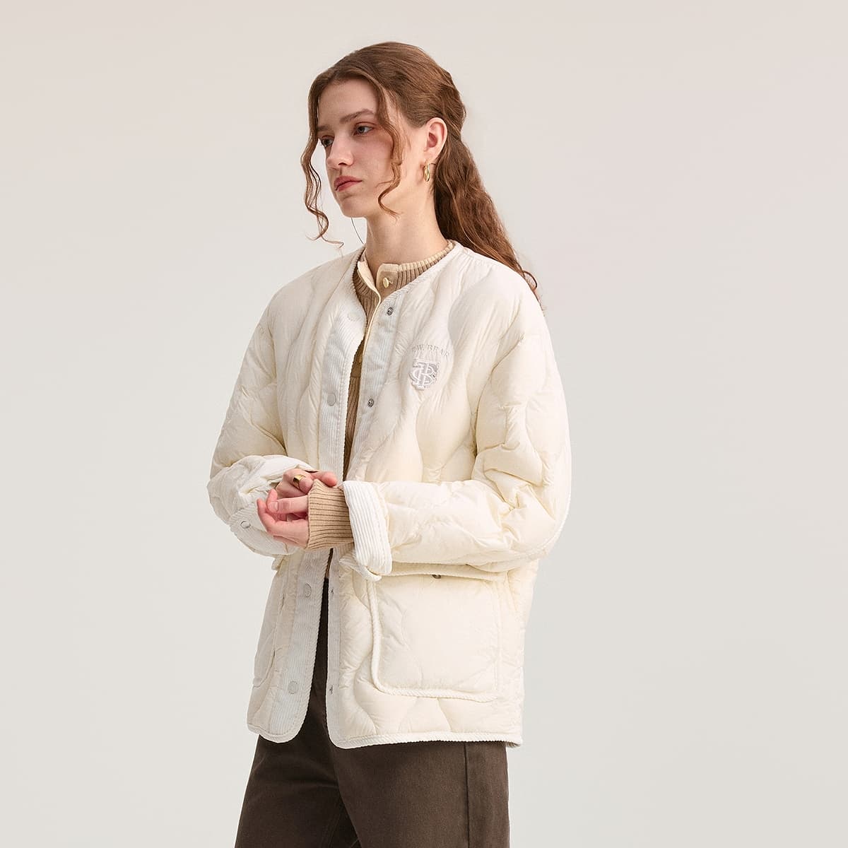 Пуховик Teenie Weenie Lightweight Warm Shaped Down Collection Женские Пуховики - изображение 3
