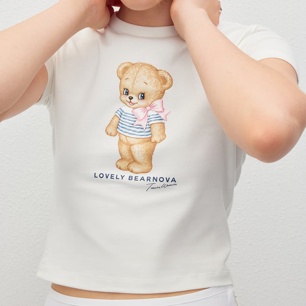 Футболка Teenie Weenie Женские футболки с коротким рукавом - изображение 7