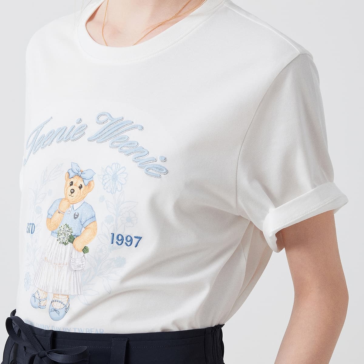 Футболка Teenie Weenie Женские футболки с коротким рукавом - изображение 8