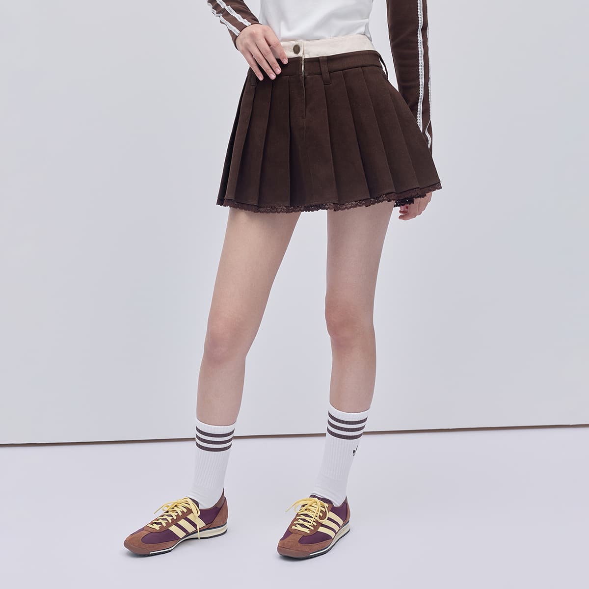 Юбка Teenie Weenie Повседневные короткие юбки для женщин - изображение 4