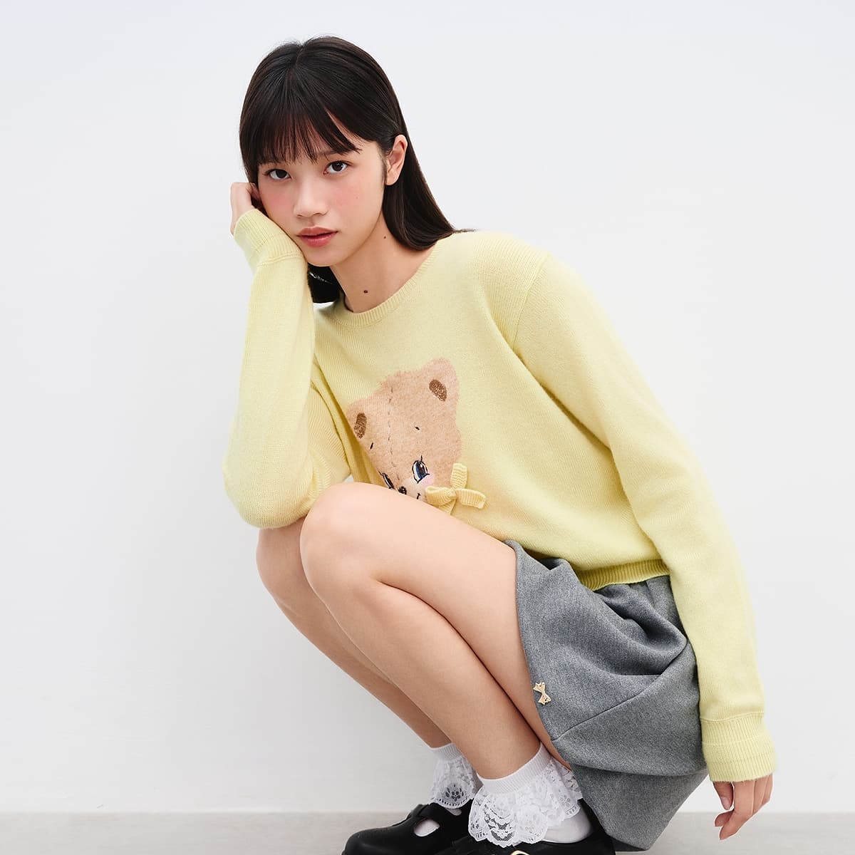 Кофта Teenie Weenie 2025 AUTUMN Трикотаж Женский - изображение 6