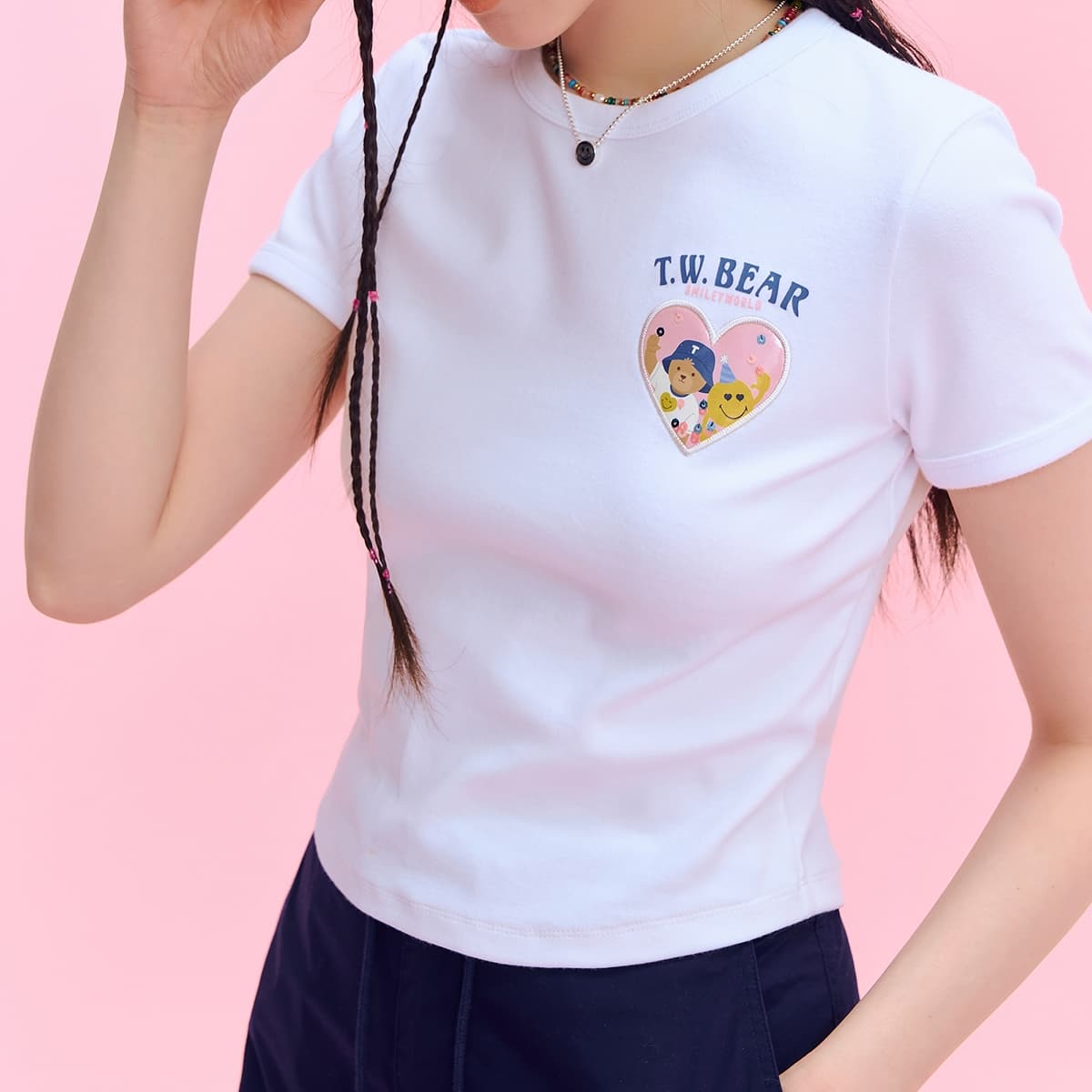 Футболка Teenie Weenie Женские футболки с коротким рукавом - изображение 5