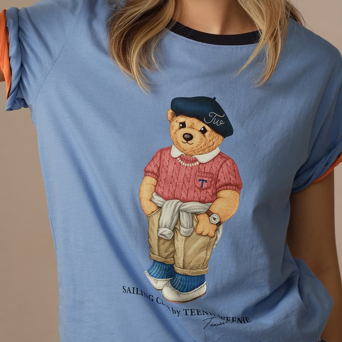 Футболка Teenie Weenie Женские футболки с коротким рукавом - изображение 6