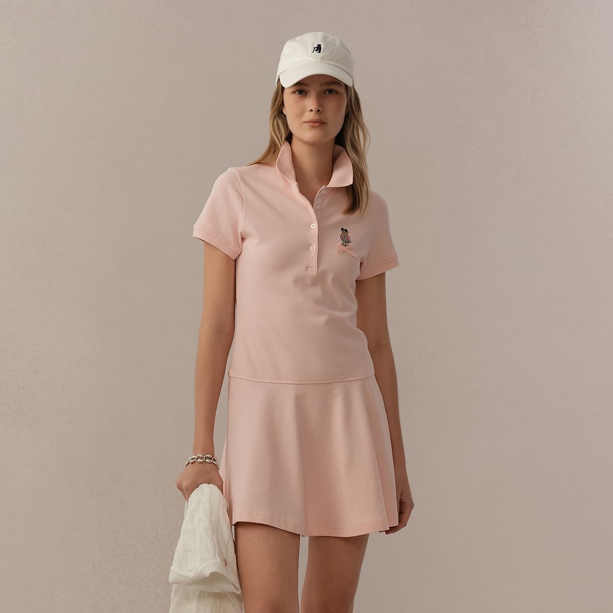 Платье Teenie Weenie Короткий Sleeved Платье Женские - изображение 5