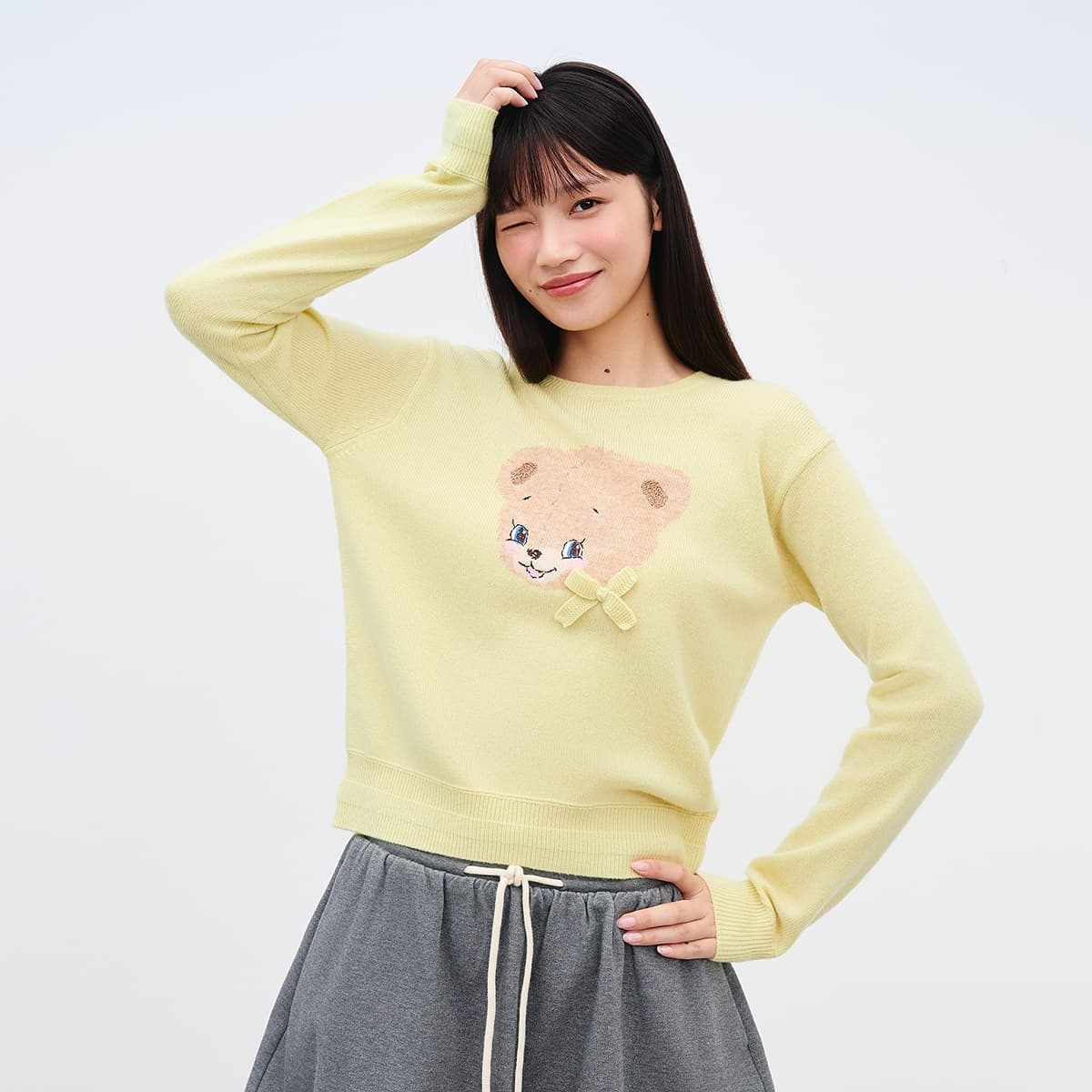 Кофта Teenie Weenie 2025 AUTUMN Трикотаж Женский - изображение 5
