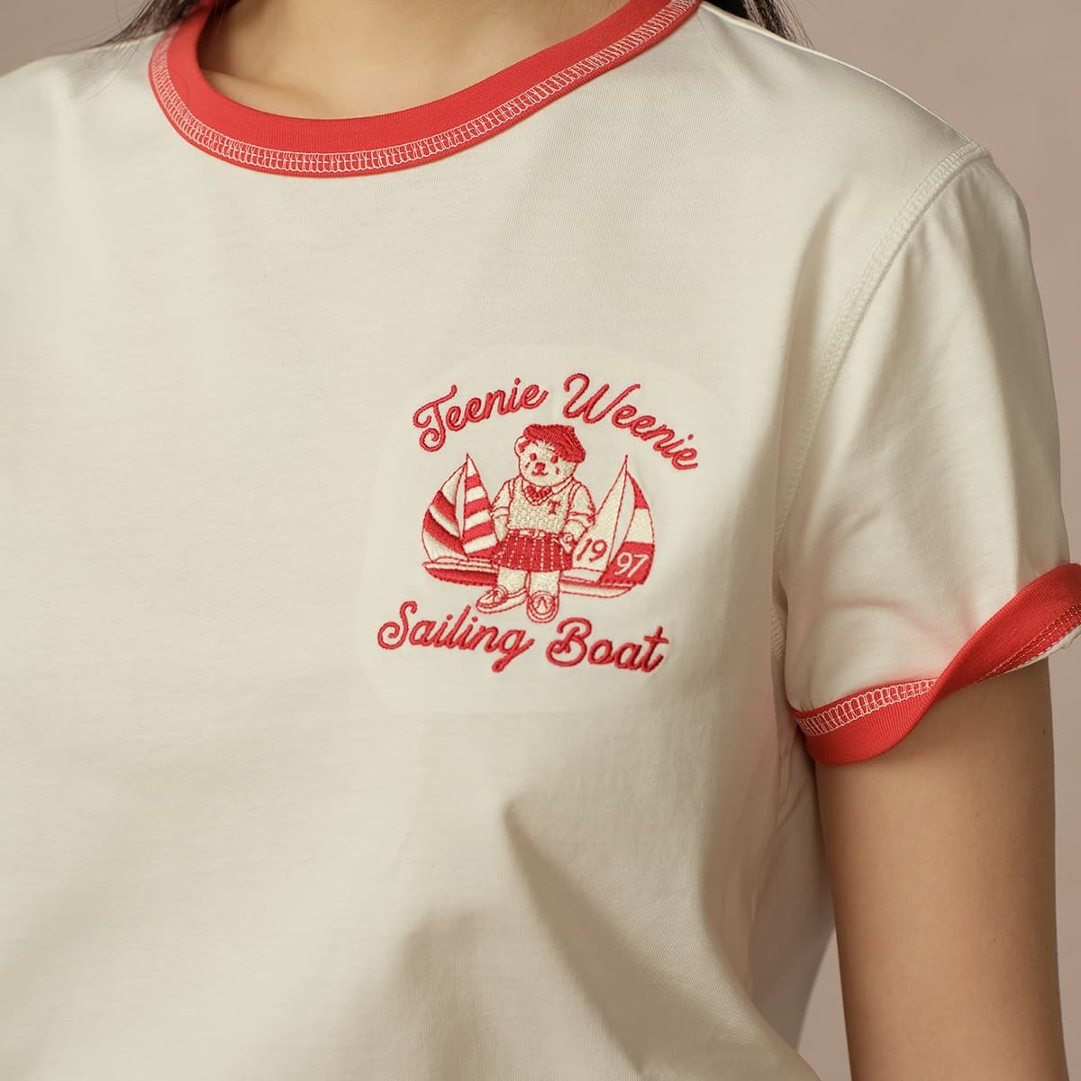 Футболка Teenie Weenie Женские футболки с коротким рукавом - изображение 6
