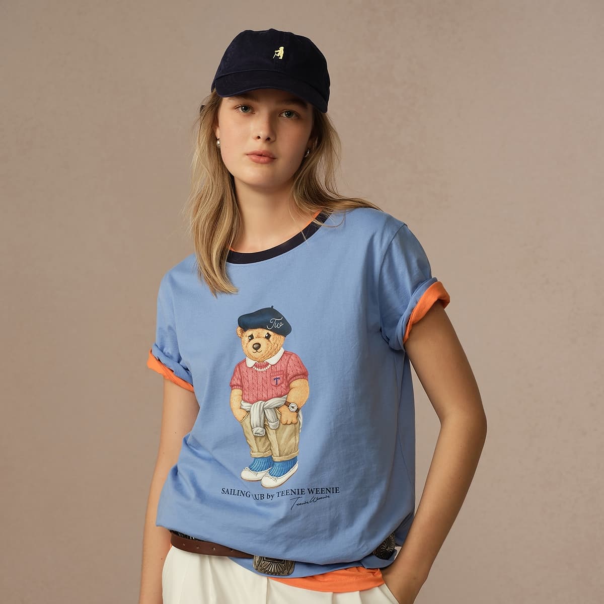 Футболка Teenie Weenie Женские футболки с коротким рукавом - изображение 5
