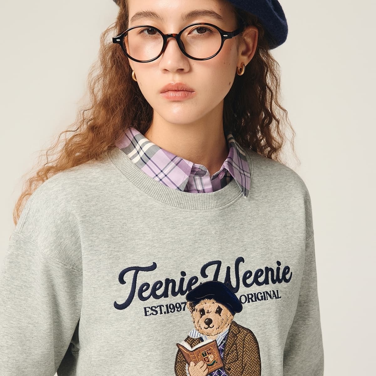 Худи Teenie Weenie 2025 Осенне-зимнее Толстовка Женское - изображение 7